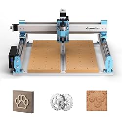 Genmitsu CNC Router Machine 4040-PRO for Metal Acrylic Cutting Milling, GRBL Control, Lead Screw Driven, 3 Axis Engraving, Working Area 15.7” x 15.7” x 3.1”