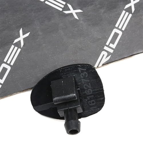 RIDEX 303W0026 Tobera de agua regadora lavado de parabrisas compatible con PEUGEOT 206 Fastback 2A/C 206 CC 2D 206+ Hatchback 2L, 2M 206 SW 2E/K 206 Sedán 206 Furgoneta