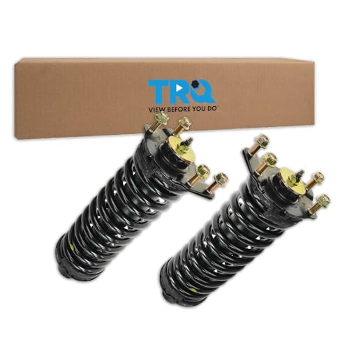 Image of TRQ Front Strut & Shock Assembly Left & Right Pair Set Compatible with Jeep Liberty Dodge Nitro