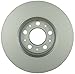 BOSCH 52011348 QuietCast Premium Disc Brake Rotor - Compatible with Select Volvo S60, S80, V70, XC70; FRONT - Single