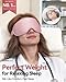 Weighted Blackout Sleep Mask for Women, 3D Contoured Zero Eye Pressure, Lash-Friendly Deep Eye Cups, Adjustable Slide Buckle Strap, Night Shift Nurse Essentials for Day Sleep & College Dorm Naps(Pink)