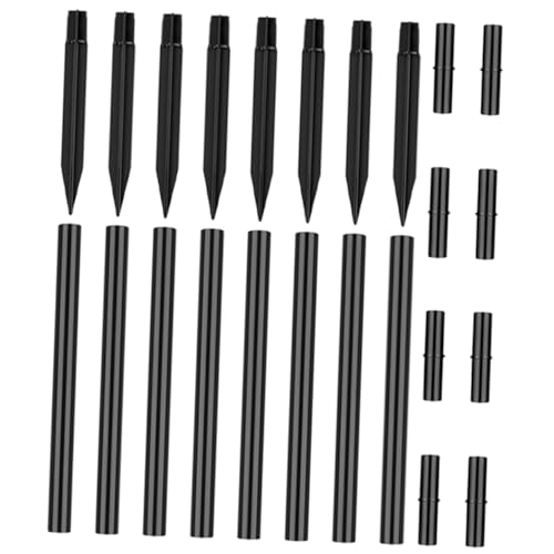 BESPORTBLE Solar Walkway Lights Outdoor Stakes 30pcs Plastic Ground Stakes for Solar Path Lights