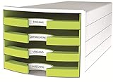Die HAN Schubladenbox sorgt für eine optimale Ordnung auf dem Schreibtisch. Höchste Qualität sowie attraktive Optik - die ideale Schreibtisch-Organisation