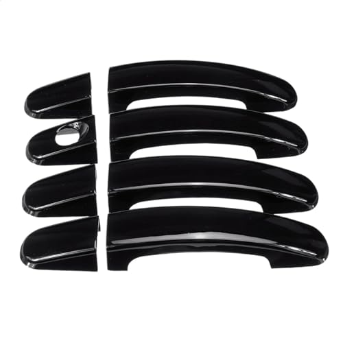 8 PCS/Set Car ABS Glossy Black 4 Door Handle Covers for Ford for Focus Escape Kuga Ranger 2013 2014 2015 2016 2017 2018