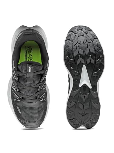 Image of Action | Athleo | NITRO-2205 | Men's | Lace-Up | Running | Shoes | Lightweight | Comfortable | Trendy | Breathable | Sports | Shoes