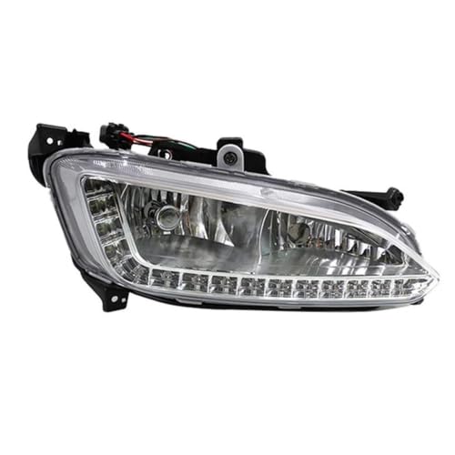 Feu antibrouillard voiture LED DRL droit Hyundai Santa Fe IX45 2014