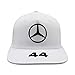 Mercedes-AMG Petronas Motorsport 2019 F1 Lewis Hamilton Flat Brim Cap White