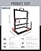Magemata ITX ATX MATX EATX PC Frame Test Bench, Test Bench Open Air Case Water Cooling Fan Chassic, Open Air Frame Chassis Bracket, DIY Computer Motherboard Case Rack, Motherboard Chassis Set