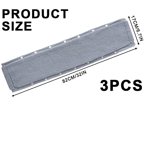 3 Stück WC Sitz Pad, Toilettensitzbezug Warm, toilettensitz wärmer, Toilettensitzbezug WC Wärmer Paderborn Antibakteriell, Warm WC Sitzbezüge, für Badezimmer Closestool Mat Seat Case – Bild 4