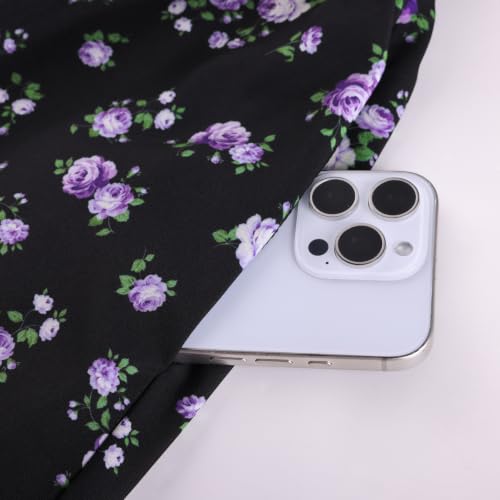 Image of Scarlet Darkness Women's Floral Corset Dress with Split 2026 Summer Spring Square Neck Midi Milkmaid Dresses