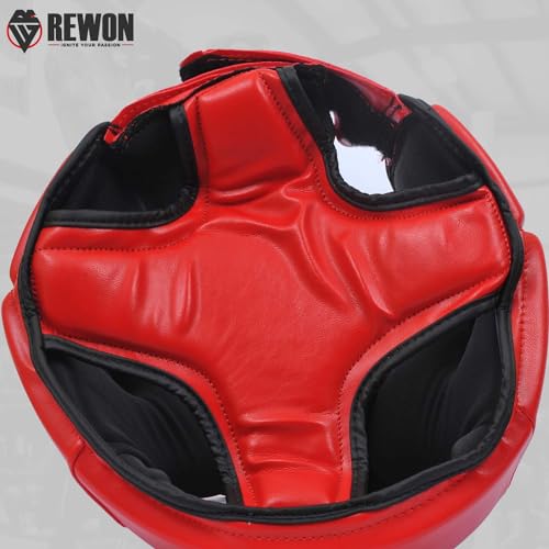 Casque de boxe intégral en cuir Maya Hide pour combat et sparring - 5