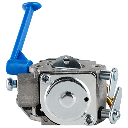 SIMPERAC 128 LD Carburetor for Husqvarna 128LD 128CD 128L 128R 128RJ Weed Eater Trimmer Parts 545081848 Carburetor Replace for Zama C1Q-W40A 545081850 With 128LD Air Filter Cover Tune up Kit