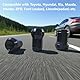 Yizhet Radmuttern M12 x 1,25, 20 x Radmutter geschlossen Kegelbund 60° SW 19mm für Aluminium und Stahlfelgen, aus Kohlenstoffstahl, kompatibel mit Chrysler Ford Focus Land Rover Opel