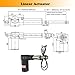 Yokoma Linear Actuator DC Linear Actuator​ Electric Cylinder​ for Industry Automation RV & Solar Tracker 24V 6000N/1320lbs 50mm/1.96