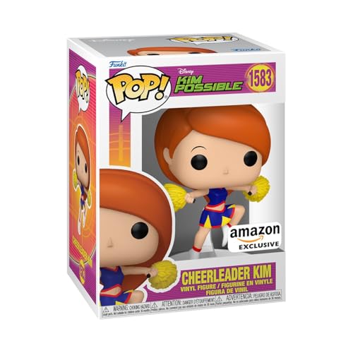 Funko Pop Disney: Kim Possible - Kim Possible Cheerleader - Amazon Exclusive - Collectable Vinyl...