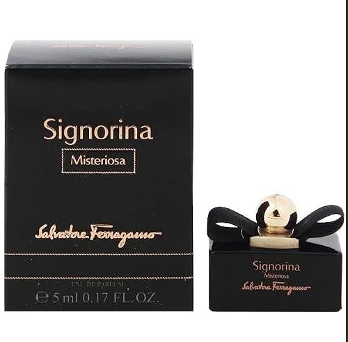 Mini perfume miniatura original Signorina Misteriosa de Ferragamo Eau de parfum 5...