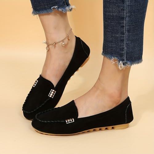 Womens Loafers Penny Loafers for Women Comfort Walking Boat Flat Shoe Slip On Work Moccasins Dressy Fashion Lazy Shoes Lightweight Driving Classic Flats Footwear2
