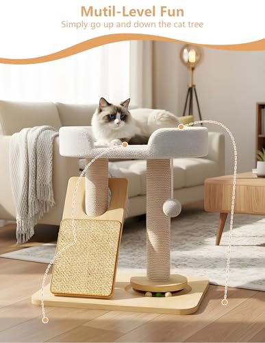Simcat Árbol para Gatos Interior Grande con Rascador miniatura 5