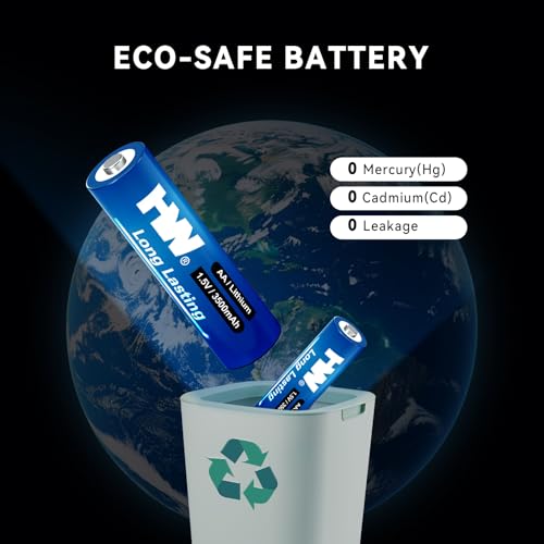Prime Members: 12-Pk HW 3500mAh 1.5V AA Lithium Batteries - image 8