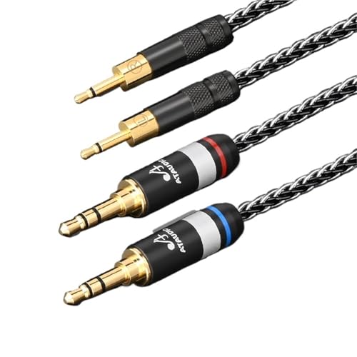 Câble double jack 3,5 mm pour casque résolvant les pertes de signal - 3