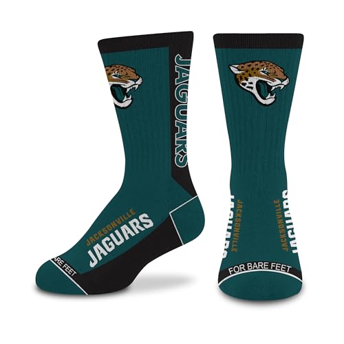 Image of For Bare Feet NFL Unisex Kids Nfl Mvp Crew Sock Youth