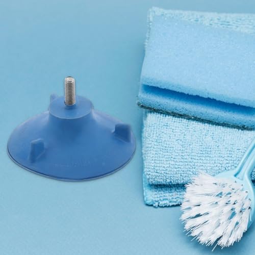 Image of balacoo Non-Slip Toilet Rail Feet Pad 3.85In Round Suction Furniture Foot Protector for Shower Chair and Toilet Rail Shock Absorbing Floor Protection Mat