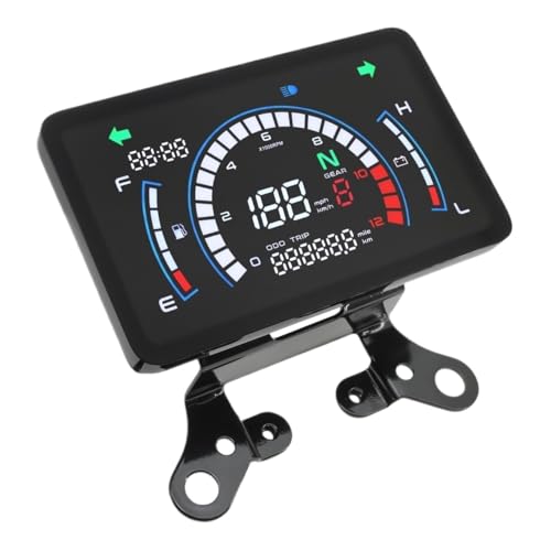 スピードメーター メーター EX5用 デジタルスピードメーターメーター オートバイタコメーター バイクスピードメーター ギアレベルゲージ