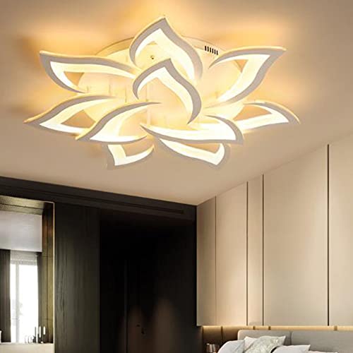 Plafonnier LED réglable contre la fatigue visuelle avec télécommande salon