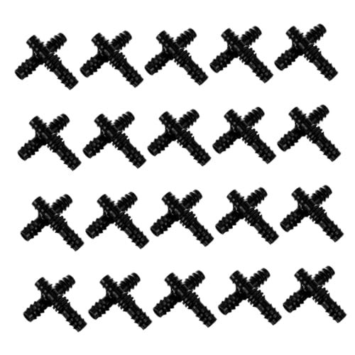 WEKADRIN 20 Piezas Conectores Rectos para Mangueras de Jardín Accesorios de Riego por Goteo Resistentes para Jardinería y