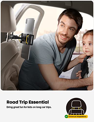 Lamicall P3-US-B-RY Car Tablet Headrest Holder - Car Back Seat Headrest Tablet Mount Stand thumb #1