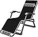 Fly YUTING Chaise Longue Chaise Longue Pliant Plage de Plage Camping Camping Pêche Chaise inclinable, réglable, appuie-tête détachable, Piscine/inclinable extérieure, Support 400 kg