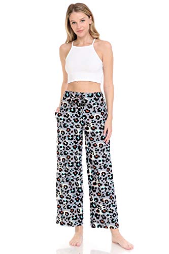 Leggings Depot Women's Fashion Lounge Pajama Pants With Pockets-Pj20D-R678-M #TOP3