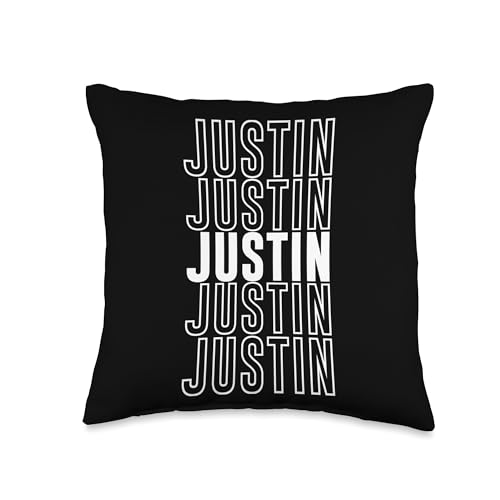 Justin Throw Pillow