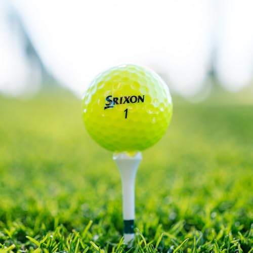 Srixon Q-Star Tour Yellow Golf Balls – 12 Pack