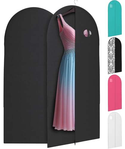 Black Suit, Dress and Gown Garment Travel Bags - 54" x 24" - Men's and Women's