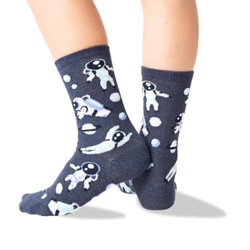 Hot Sox unisex-child Fun Conversation Starter Crew Socks - 1 Pair Pack - Cool & Cute Boys and Girls Gifts4