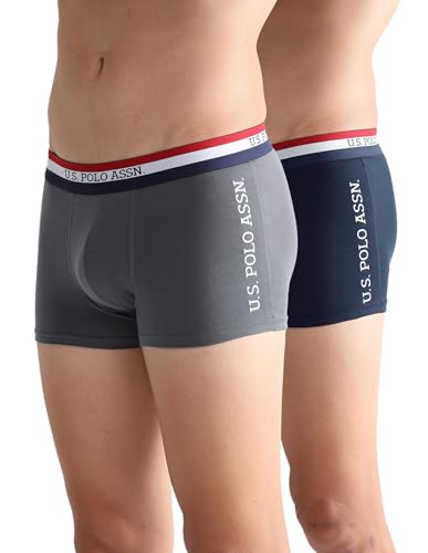 U.S. Polo ASSN. Mens ET002 Anti Microbial Branded Stretch Cotton ...