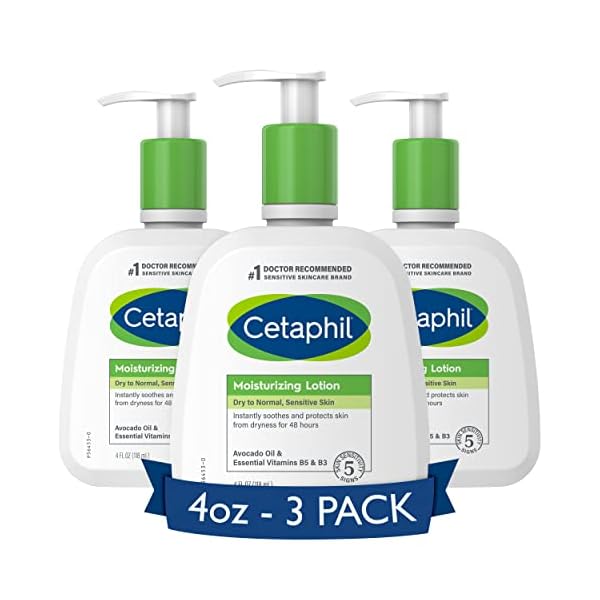 Cetaphil Body Moisturizer, Hydrating Moisturizing Lotion for All Skin Types, Suitable for Sensitive Skin, NEW 4 oz Pack…