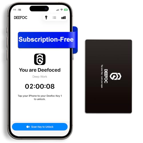 Phone App Blocker, Phone App Access Blocker, Subscription-Free Phone Lock | Improve Focus & Reduce Screen Time – for Work, Study, Family Time & Productivity,for iPhone iOS 16 and up