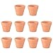 PRETYZOOM 12 Pièces 3x3 cm Grand Argile Pot Pots Succulentes Plantes Succulentes Cactus Petit Mini en Terre Cuite Graines pour L'usine Supplémentaire Planteur-Argile Céramique Succulentes