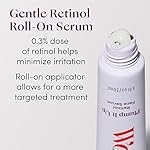 Womaness Plump It Up Retinol Serum – Roll-On Hydrating Face Serum for Women w/ Hyaluronic Acid & Collagen Boosting Retinol – Anti Aging for Fine Lines, Wrinkles & Smoothing Ceramide NG Skincare (30ml) - Image 3