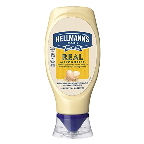 Hellmann's - Hellmann's Mayonnaise Flacon Souple 430ml - Lot de 4