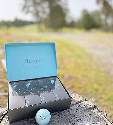 Trust-Aurora-BlueCrystal-uretano-cubierto-nucleo-reactivo-pelota-de-golf-de-3-piezas-suave-y-elasticidad-distancia-con-control-Greenside-una-docena