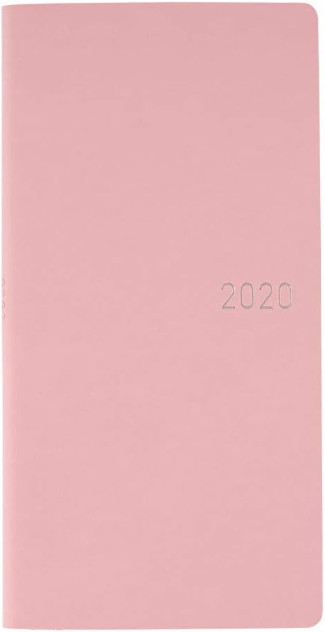 Hobonichi Techo Weeks Apr Start - Nuance: Pink (Japanese/Wallet-Size/Apr 2020 Start)