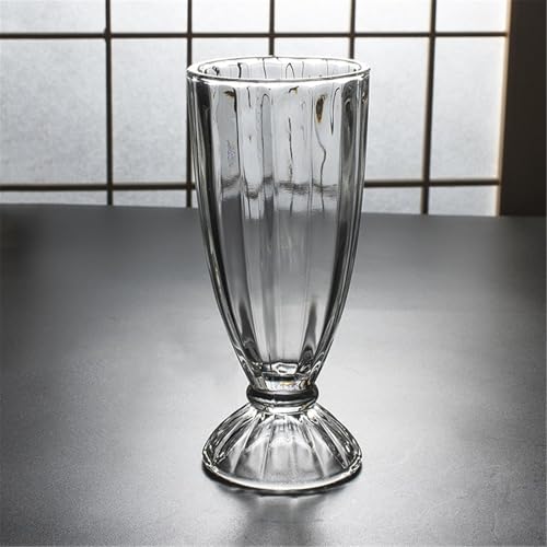 Vasos transparentes for beber de 13 oz con tallo y base estable para agua 7