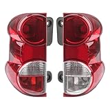 AUTO-RÜCKLICHTFUNKTION: hoher Schlagfestigkeit, guter Transparenz und Beständigkeit gegen Beschlagen und Verblassen sorgt diese Rücklichtabdeckung für sichere Fahrbedingungen und richtige Beleuchtung.