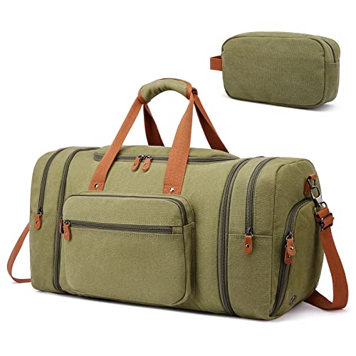Sport Gym Duffel Bag for Men 40L Travel Duffel Bags with Shoulder Strap Bag Large Capacity Durable Lightweight Bag with Shoes Compartment