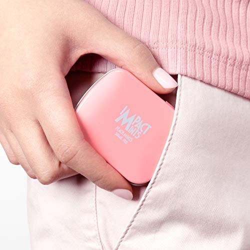 Image of Impact Mints Sugar-free Mints Peach Flavor (Pack of 9) 14g each, for everlasting & pleasant breath, product of Germany, pocket-friendly Mints in classic Tin packaging