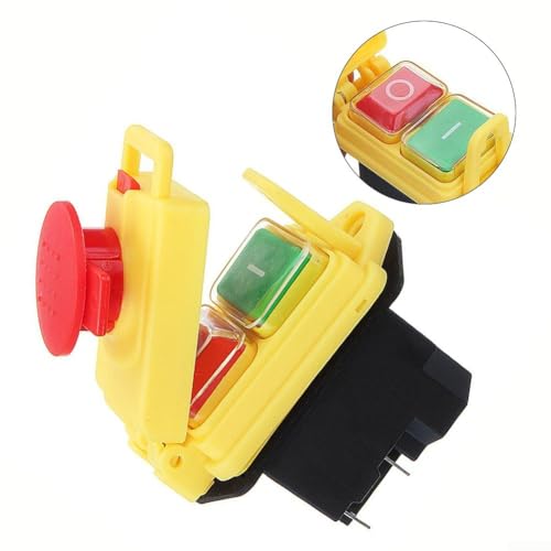 Elektromagnetischer Schalter 400V 15A IP54 Wasserdicht 7Pin Design Ersatzschalter Maschine Sicherheitsschalter