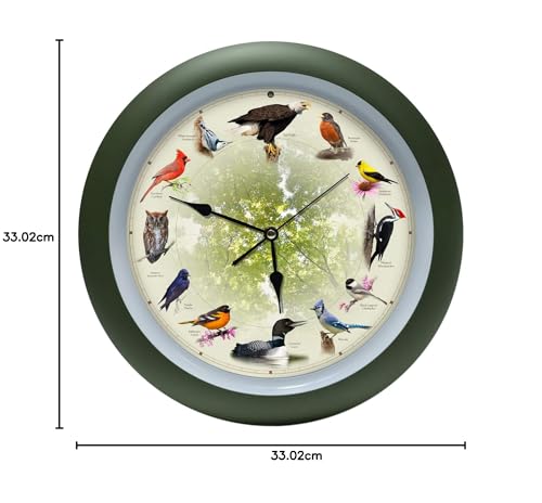 Image of Mark Feldstein, Limited Edition 20th Anniversary Singing Bird Clock, 13 Inch